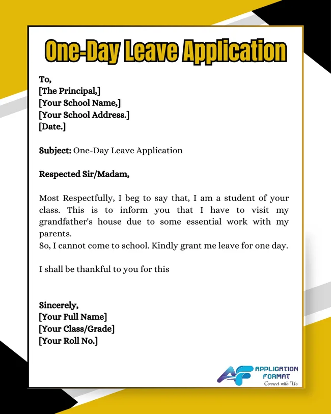 One-Day Leave Application Made Easy: Get Time Off in a Snap